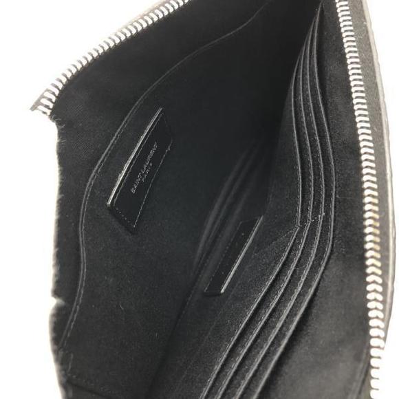 Yves Saint Laurent Card Case Multi Pouch Black - Picture 7 of 9